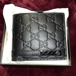 Gucci Mens Bifold Wallet